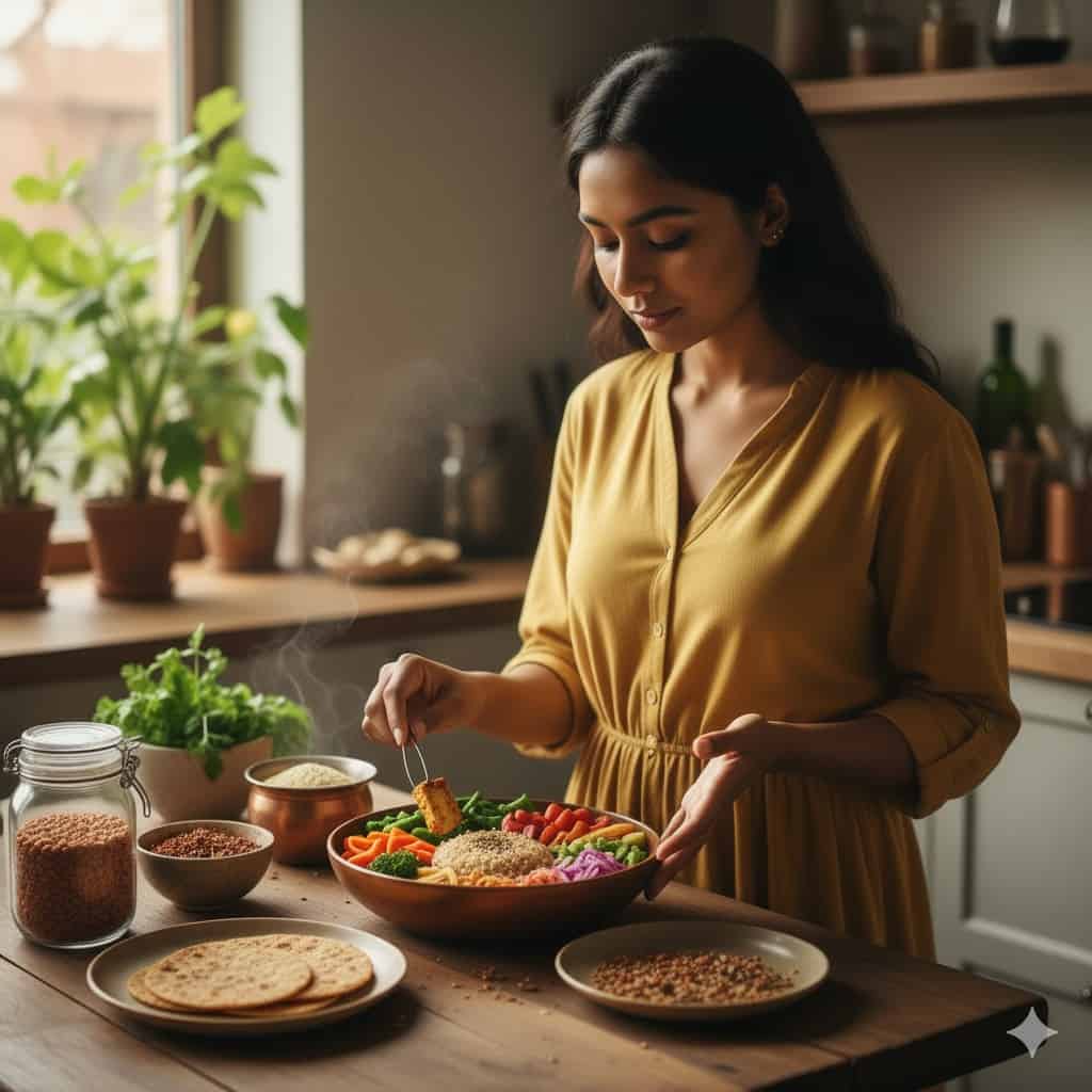 Intentional living with south asian food | mindful eating habits